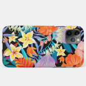 Coques Case-Mate iPhone Fleurs exotiques stupéfiantes (Dos (Horizontal))