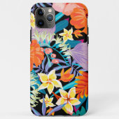 Coques Case-Mate iPhone Fleurs exotiques stupéfiantes (Dos)