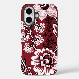 Coques iPhone 16 Fleurs Fantastiques (Marron) Beaux-Arts