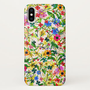 Case-Mate iPhone Case Fleurs florales printanières jolies et colorées