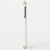 Coques Case-Mate iPhone Fleurs florales rouges de Pêche de Bourgogne rose (Dos/Gauche)