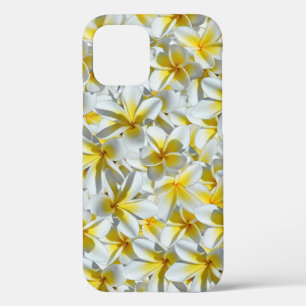 Case-Mate iPhone Case Fleurs Frangipani Blanches Et Jaunes,