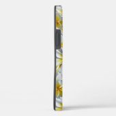 Coques Case-Mate iPhone Fleurs Frangipani Blanches Et Jaunes, (Verso / Droite)