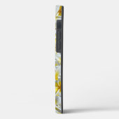Coques Case-Mate iPhone Fleurs Frangipani Blanches Et Jaunes, (Verso / Gauche)