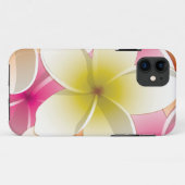 Coques Case-Mate iPhone Fleurs frangipani/Plumeria (Dos (Horizontal))