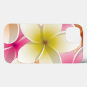 Coques Case-Mate iPhone Fleurs frangipani/Plumeria (Verso (horizontal))