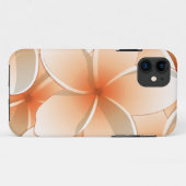 Coques Case-Mate iPhone Fleurs frangipaniennes lumineuses (Dos (Horizontal))