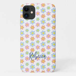 Case-Mate iPhone Case Fleurs hippy pastel coloré girly les années 70 des
