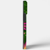 Coques Case-Mate iPhone Fleurs Imaginaires roses Art Fractal Abstrait mode (Verso / Droite)