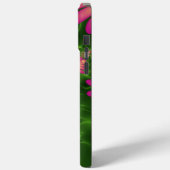 Coques Case-Mate iPhone Fleurs Imaginaires roses Art Fractal Abstrait mode (Verso / Gauche)
