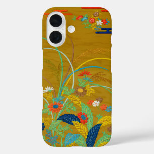 Coques iPhone 16 Fleurs Japonaises Vintage G.A. Audsley