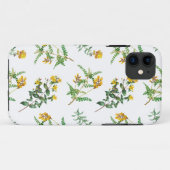 Coques Case-Mate iPhone Fleurs jaunes (Dos (Horizontal))