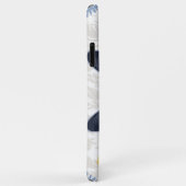 Coques Case-Mate iPhone Fleurs Jaunes Chat Bleu Russe (Dos/Droite)
