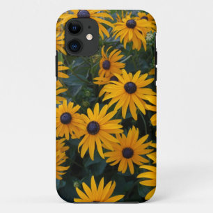 Coque Case-Mate Pour iPhone Fleurs jaunes de marguerite de jardin.