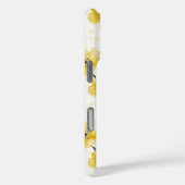 Coques Case-Mate iPhone Fleurs jaunes d'or (Verso / Droite)