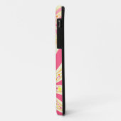 Coques Case-Mate iPhone Fleurs jaunes et roses (Dos/Gauche)