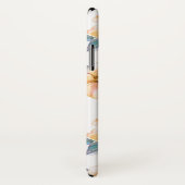 Coques Case-Mate iPhone Fleurs jaunes. Jardin d'aquarelle 2 (Dos/Droite)