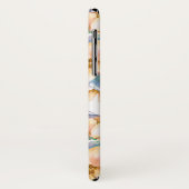 Coques Case-Mate iPhone Fleurs jaunes. Jardin d'aquarelle 2 (Dos/Gauche)