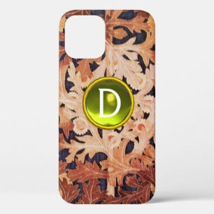 Case-Mate iPhone CASE FLEURS JOURNALIÈRES EN MONOGRAMME JAUNE FLEURIE BR