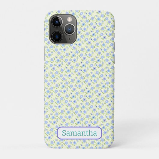 Coques Case-Mate iPhone Fleurs Joyeuses Arrière - plans Jaunes (Dos)