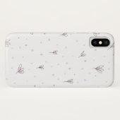 Coques Case-Mate iPhone Fleurs Lilac (Dos (Horizontal))