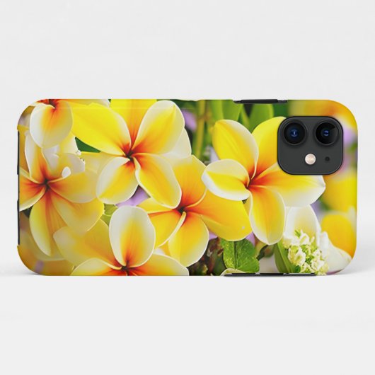 Coques Case-Mate iPhone fleurs lilas jaune (Dos (Horizontal))