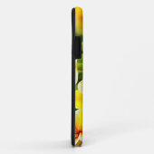 Coques Case-Mate iPhone fleurs lilas jaune (Dos/Droite)