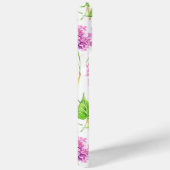 Coques Case-Mate iPhone Fleurs lilas rose aquarelle (Verso / Droite)
