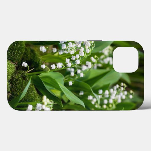 Coques Case-Mate iPhone Fleurs | Lily de la vallée Suède (Verso (horizontal))