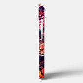 Coques Case-Mate iPhone fleurs magiques Abstraites or rose (Verso / Gauche)