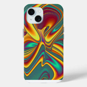 Coque Pour iPhone 15 Fleurs Magiques de Printemps Été Automne