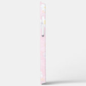 Coques Case-Mate iPhone Fleurs marguerites blanches Florales roses (Verso / Gauche)