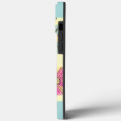 Coques Case-Mate iPhone Fleurs marguerites Bleues Pastel (Verso / Gauche)