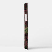 COQUES Case-Mate iPhone FLEURS MAROON PETALED (Verso / Droite)