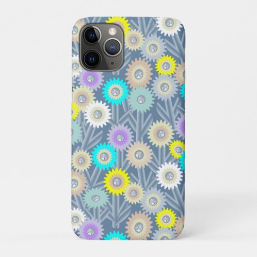 Coques Case-Mate iPhone Fleurs mécaniques (Dos)