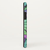 Coques Case-Mate iPhone Fleurs métalliques (Dos/Droite)