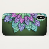 Coques Case-Mate iPhone Fleurs métalliques (Dos (Horizontal))