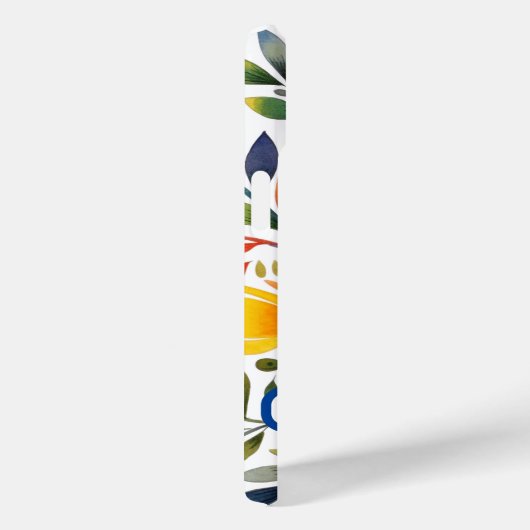 Coques Case-Mate iPhone Fleurs mexicaines design dur (Verso / Droite)