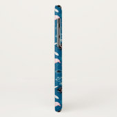 Coques Case-Mate iPhone Fleurs mignonnes flamants gos motif (Dos/Gauche)