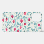 Coques Case-Mate iPhone Fleurs minuscules : Aquarelle transparente (Verso (horizontal))