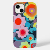 Coques Case-Mate iPhone Fleurs mod rétro (Verso)
