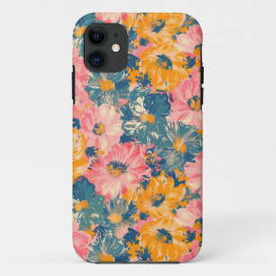 Case-Mate iPhone Case Fleurs modernes colorées Motif floral