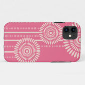 Coques Case-Mate iPhone Fleurs modernes de points : Coque-Compagnon (Dos (Horizontal))