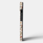 Coques Case-Mate iPhone Fleurs modernes Feuille rouille or Girly Imprimer (Verso / Gauche)