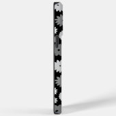 Coques Case-Mate iPhone Fleurs monochromes à motif répétitif (Verso / Droite)