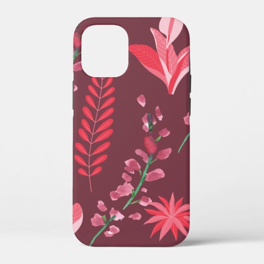 Coques Case-Mate iPhone Fleurs motif. (Verso)