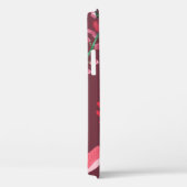 Coques Case-Mate iPhone Fleurs motif. (Verso / Droite)