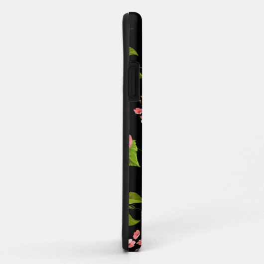 Coques Case-Mate iPhone Fleurs Motif 18 (Dos/Droite)