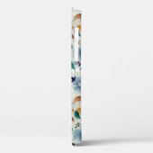 Coques Case-Mate iPhone Fleurs motif transparent (Verso / Gauche)
