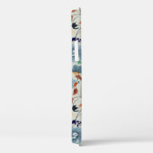 Coques Case-Mate iPhone Fleurs motif transparent (Verso / Droite)